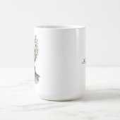 Mug de Noël Reindeer personnalisé (Centre)