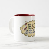 Mug de Noël religieux (Devant gauche)