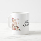 Mug de Noël Renne (Devant gauche)