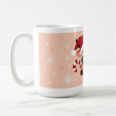 Mug de Noël Renne Mignon (Gauche)