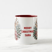 Mug de Noël Renne Mignon (Centre)