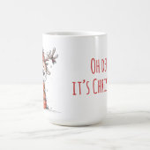 Mug de Noël Renne Mignon – Oh Cerf ! (Centre)
