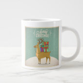 Mug de Noël rétro - Raindeer avec cadeaux (Droite)