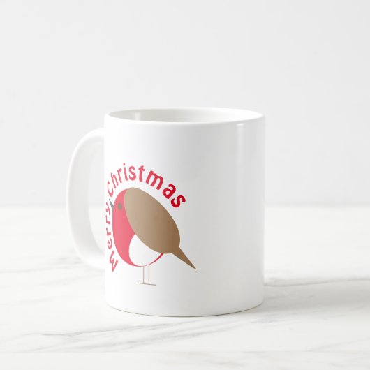 Mug de Noël Robin (Devant gauche)