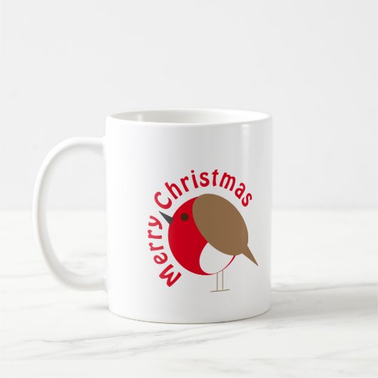 Mug de Noël Robin (Gauche)