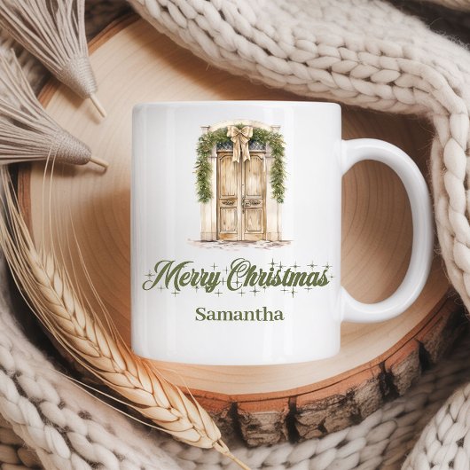 Mug de Noël scandinave nordique personnalisé
