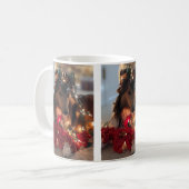 mug de Noël Sheltie (Devant gauche)