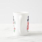 Mug de Noël, Snowman, Joyeux Iphone de Noël (Dos)