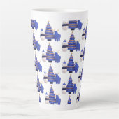 mug de Noël style latte  (Devant)