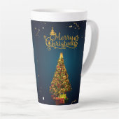 mug de Noël style latte (Angle droit)