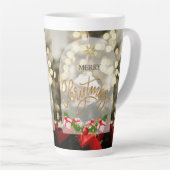 mug de Noël style latte (Angle droit)