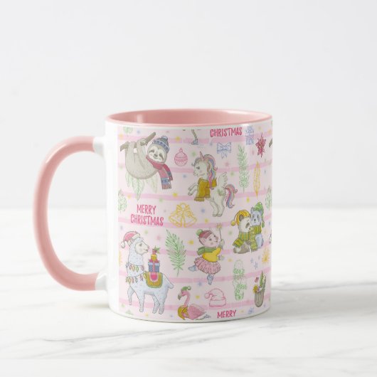 Mug de Noël tropical (Gauche)