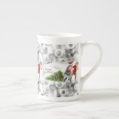 Mug de Noël, Vintage de Noël (Droite)