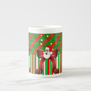 Mug de Noël, Vintage, Joyeux Père Noël de Noël