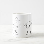 Mug de nom de peptide à mâcher (Centre)