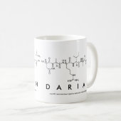 Mug de nom de peptide Darian (Devant droit)