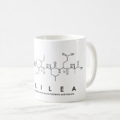mug de nom de peptide Galilea (Devant droit)