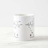 Mug de nom de peptide Kitt (Centre)
