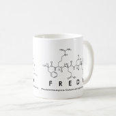 Mug de nom de peptide libre (Devant droit)