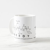 Mug de nom de peptide libre (Devant gauche)