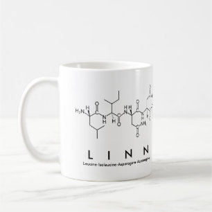 Mug de nom de peptide Linn