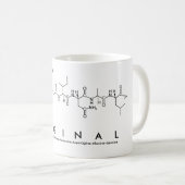 Mug de nom de peptide régional (Devant droit)