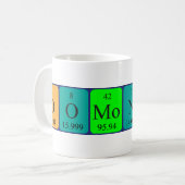 Mug de nom de table périodique Domonkos (Devant gauche)
