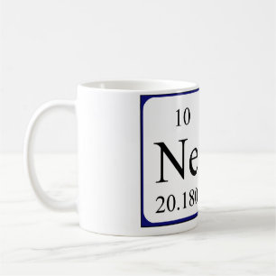 Mug de nom de table périodique Nemo