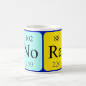 Mug de nom de table périodique Nora (Centre)