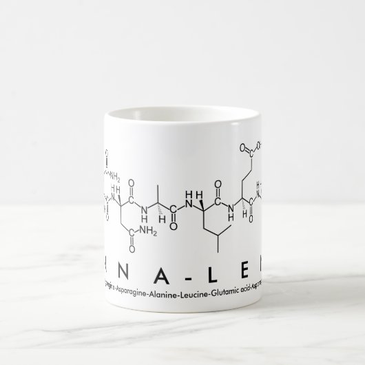 Mug de nom du peptide Anna-Lena (Centre)
