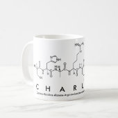 Mug de nom du peptide charline (Devant gauche)