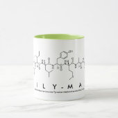 Mug de nom du peptide Lily-May (Centre)