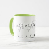 Mug de nom du peptide Lily-May (Devant gauche)