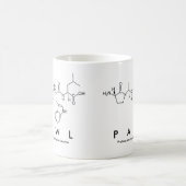 Mug de nom du peptide Pawl (Centre)