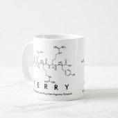 Mug de nom du peptide Perry (Devant gauche)