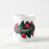 Mug de nom personnalisé de Noël (Centre)