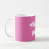 Mug de nom personnel rose (Gauche)
