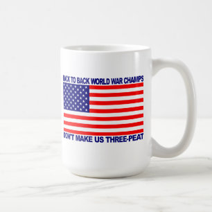 Mug De nouveau à la guerre mondiale arrière mâche l