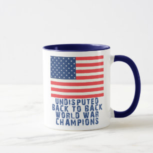 Mug De nouveau aux champions arrières de guerre