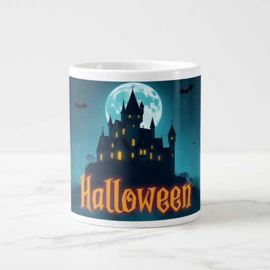 Mug de nuit du château hanté (Devant)