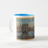 Mug de NY Brooklyn Bridge 1934 (Devant gauche)