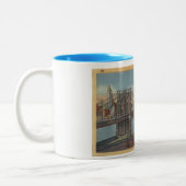 Mug de NY Brooklyn Bridge 1934 (Gauche)