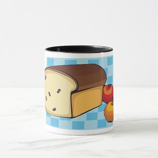 Mug de pain frais