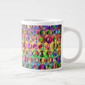 Mug de paix psychédélique (Droite)
