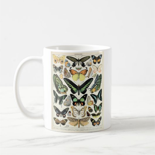 Mug de papillons de Millot (Gauche)