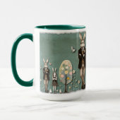 Mug de Pâques - Domination mondiale - Un oeuf à la (Gauche)