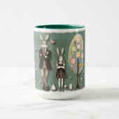 Mug de Pâques - Domination mondiale - Un oeuf à la (Centre)