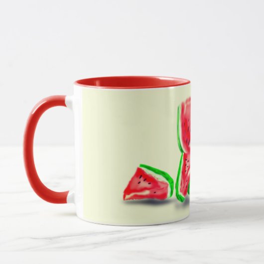 Mug de pastèque - Amusant (Gauche)