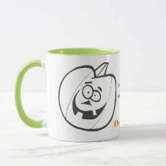 Mug de patchs citrouille