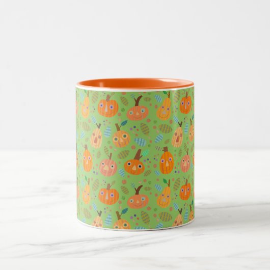 Mug de patchs citrouille (Centre)